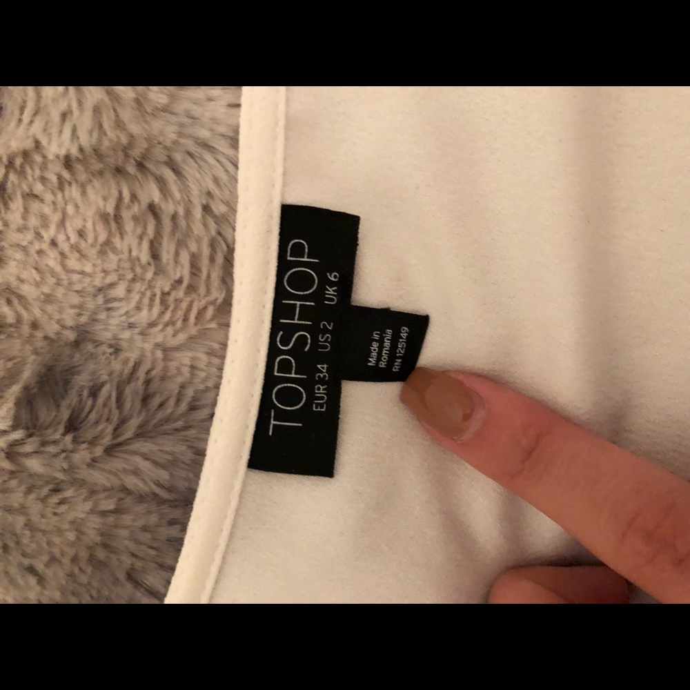 Topshop white Dress